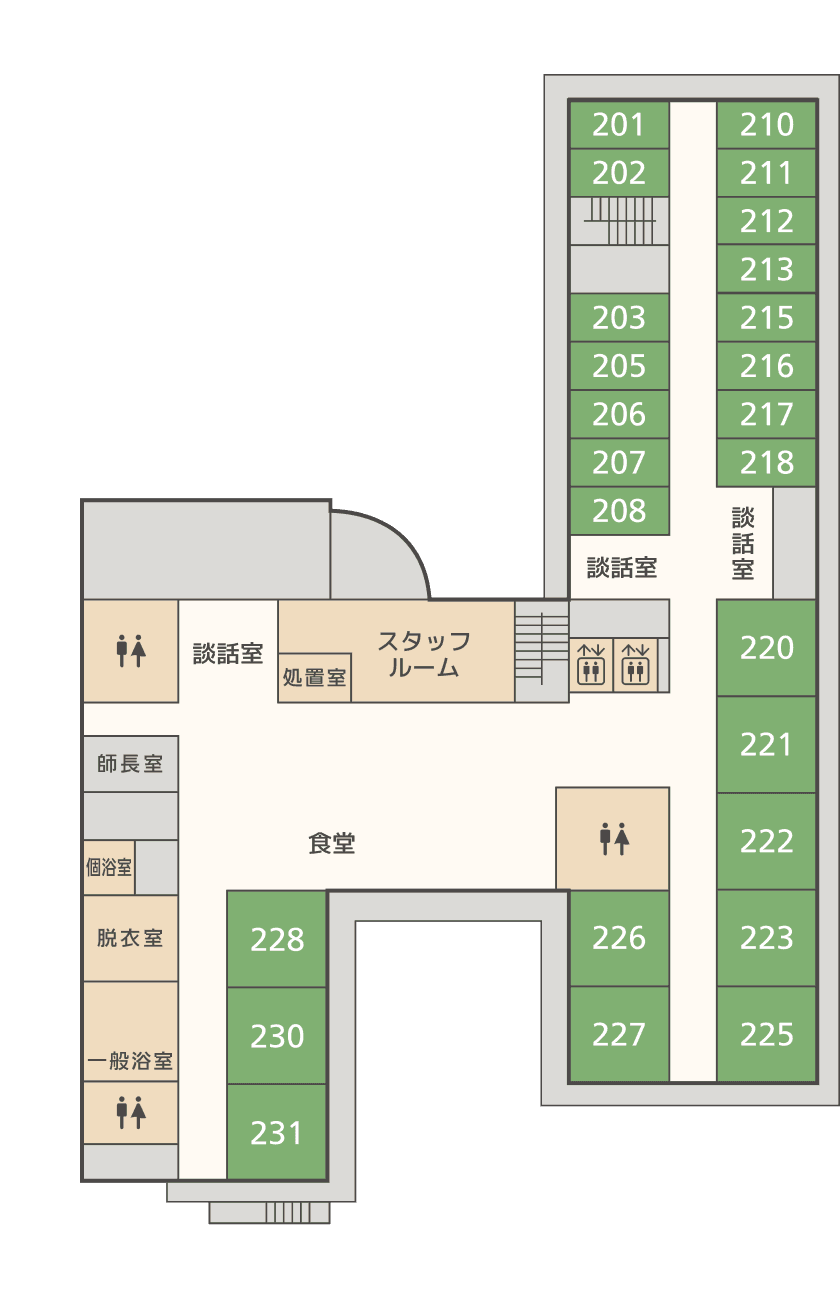 2Fフロアマップ