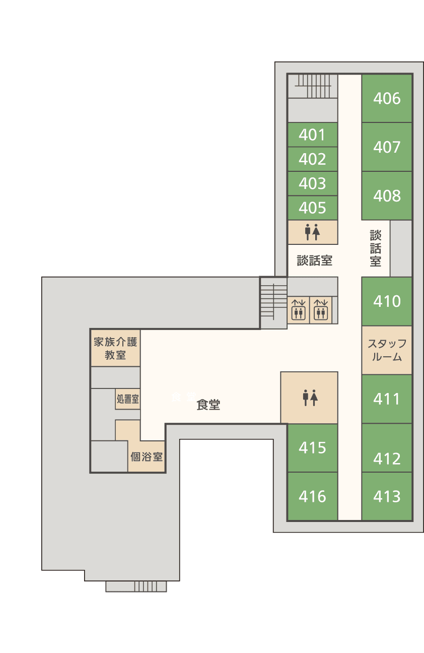4Fフロアマップ